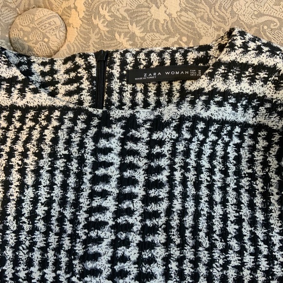 Zara Dresses Zara Houndstooth Dress Poshmark